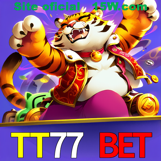 Imagem promocional da TT77 Bet mostrando a plataforma e suas vantagens